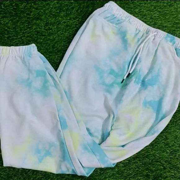 Tie die joggers with two pockets size M - Picture 2 of 3